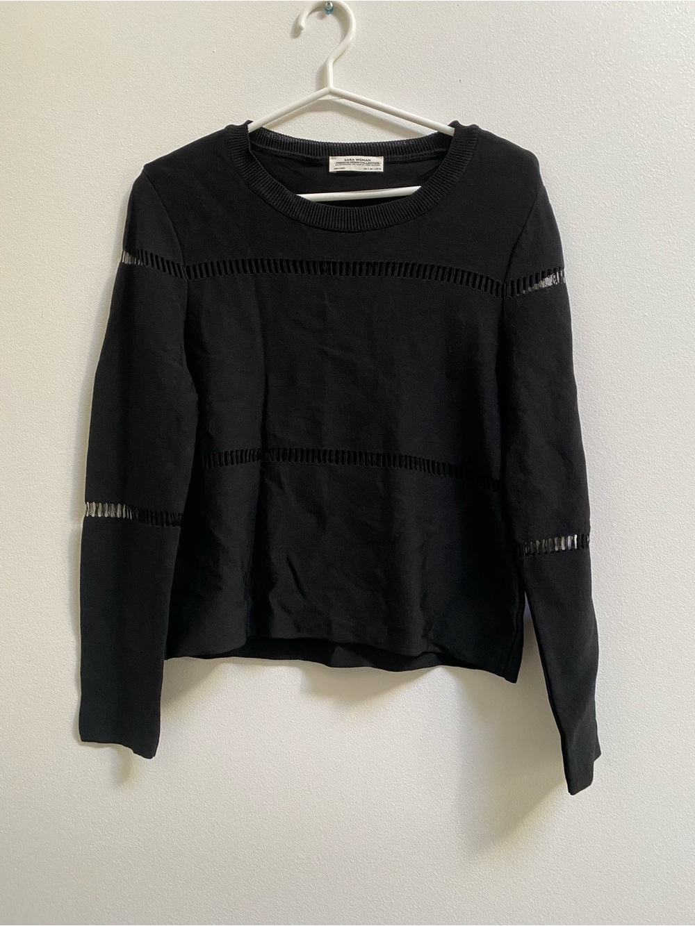 Zara Crewneck Knit Sweater S